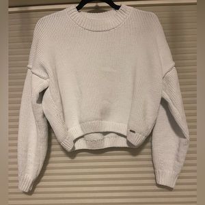 Hollister cropped sweater